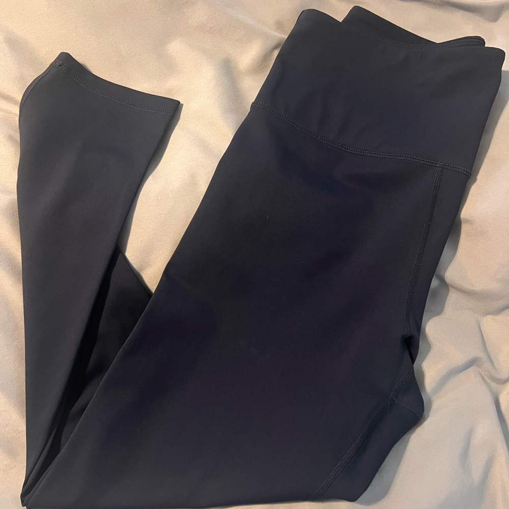 Zyia Navy High-Waisted Leggings